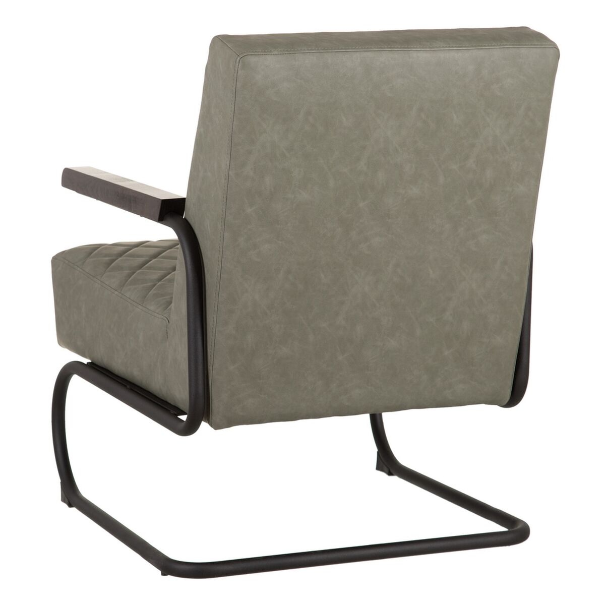 Fotelja Crna Zelena 61 x 70 x 85 cm